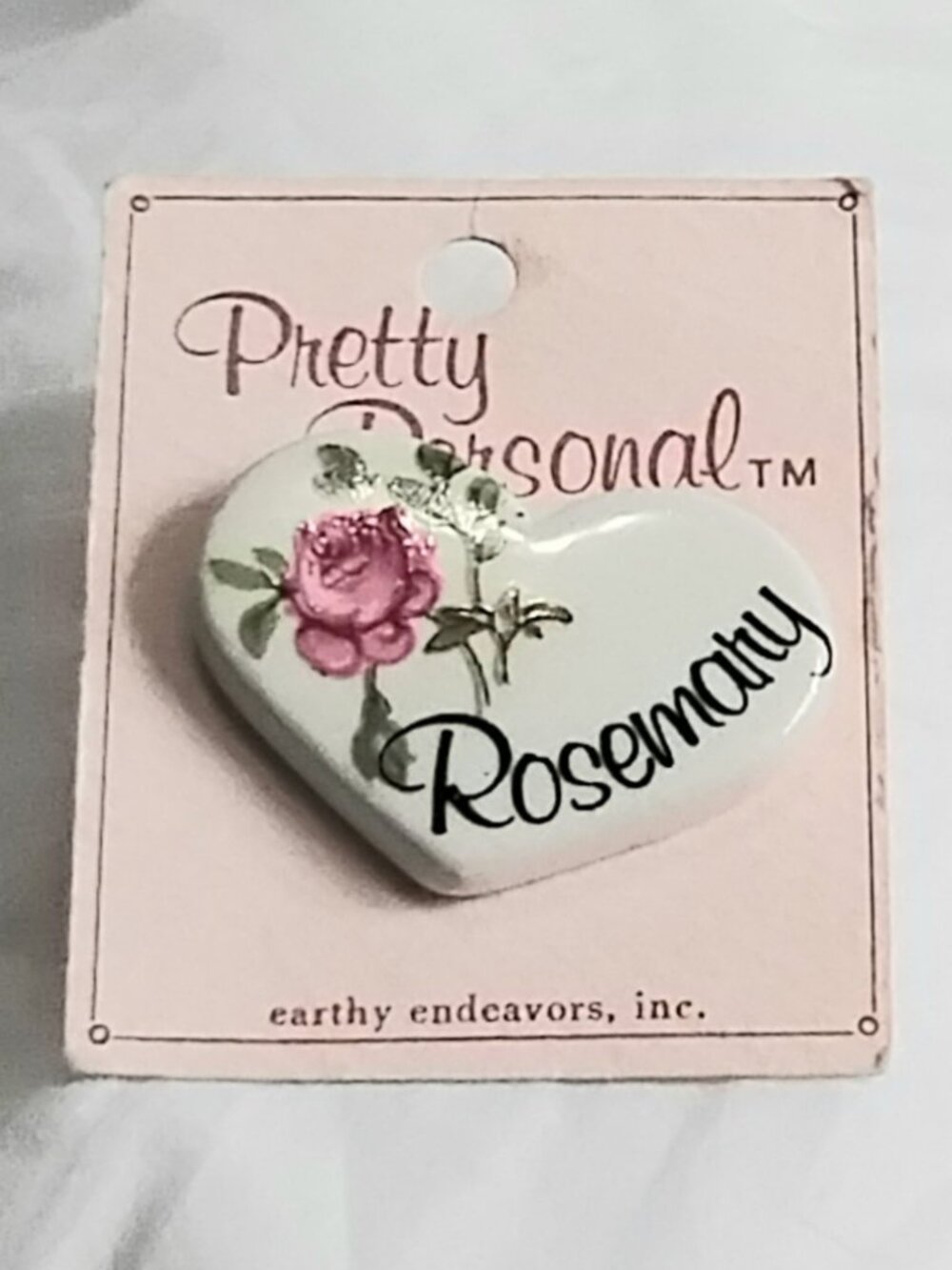3/$25 Vintage & Beautiful Pretty Personal Rosemary Pin Quality Costume Jewelry!!